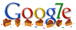 happy 7th birthday Google
